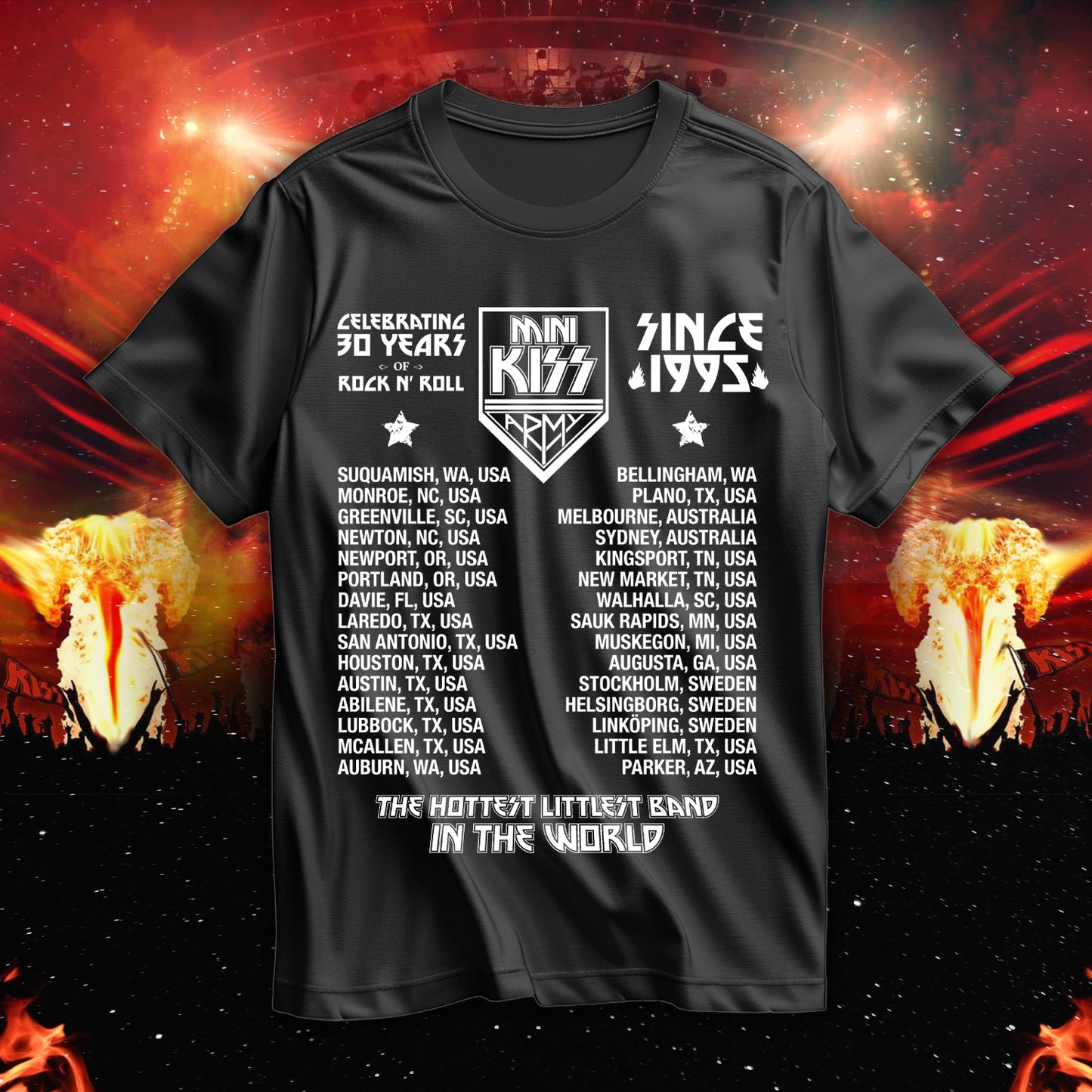 30th Anniversary World Tour Official Tee (2025)